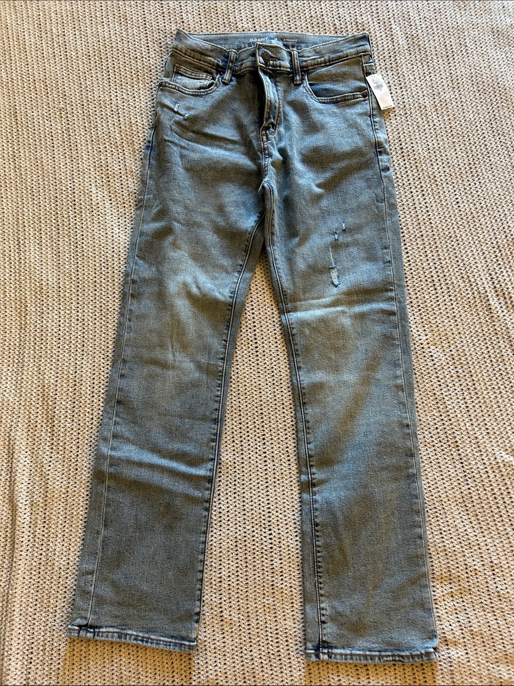 Boy’s Old Navy Straight Built-in-Flex Jeans - size 14